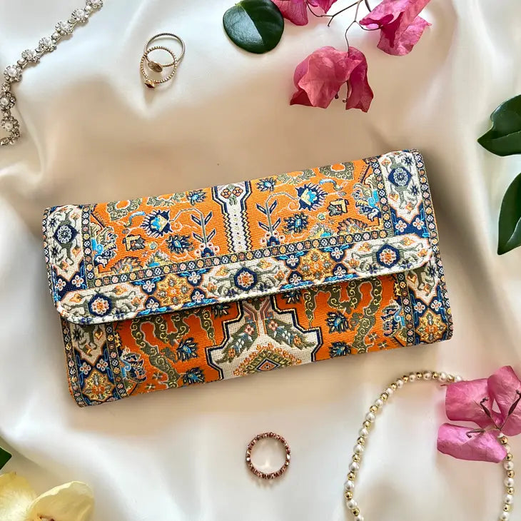 Handmade Vegan Wallet Rug Design Wallet Boho Wallet